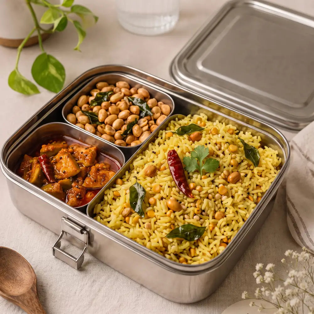 Quick Tamarind Rice Recipe (Puliyodarai)