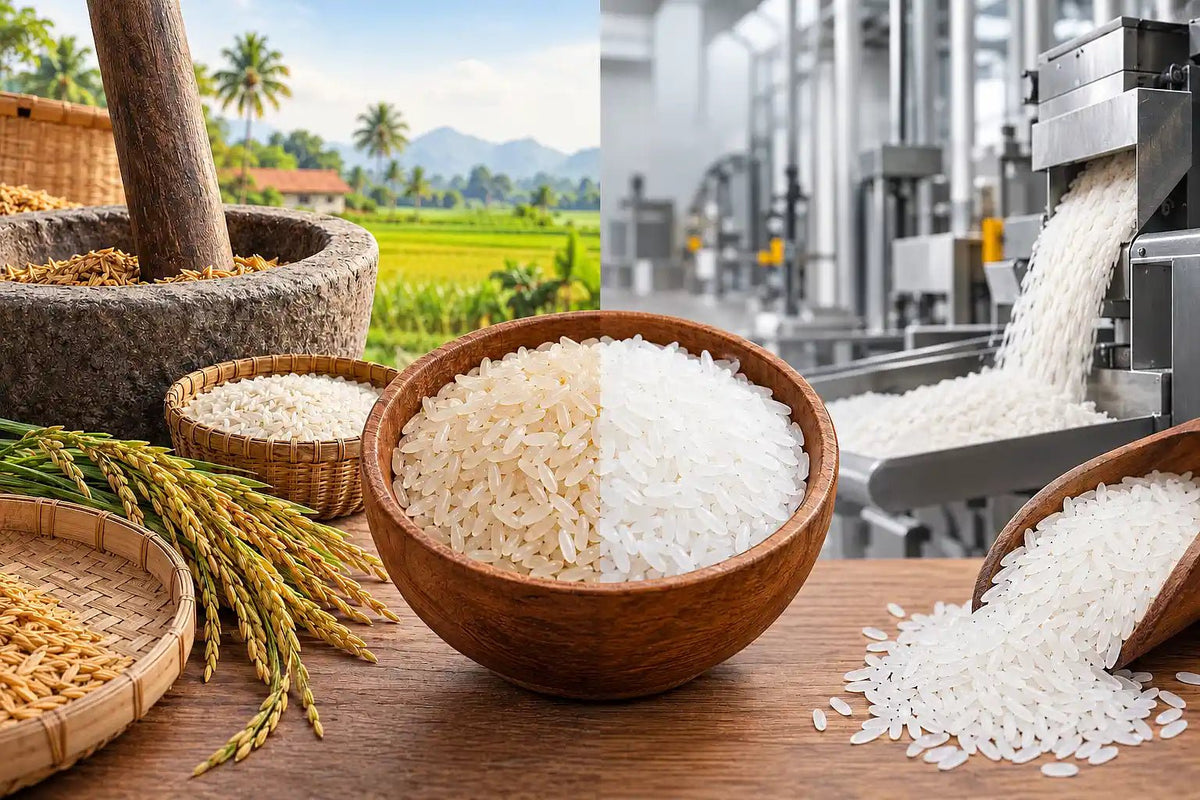 Traditional vs Modern Rice Milling: What Actually Changed - SS Brand Rice