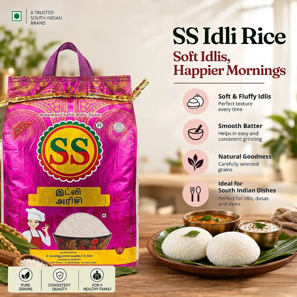 SS BRAND Idly Rice - Boiled Rice - SS Brand Rice