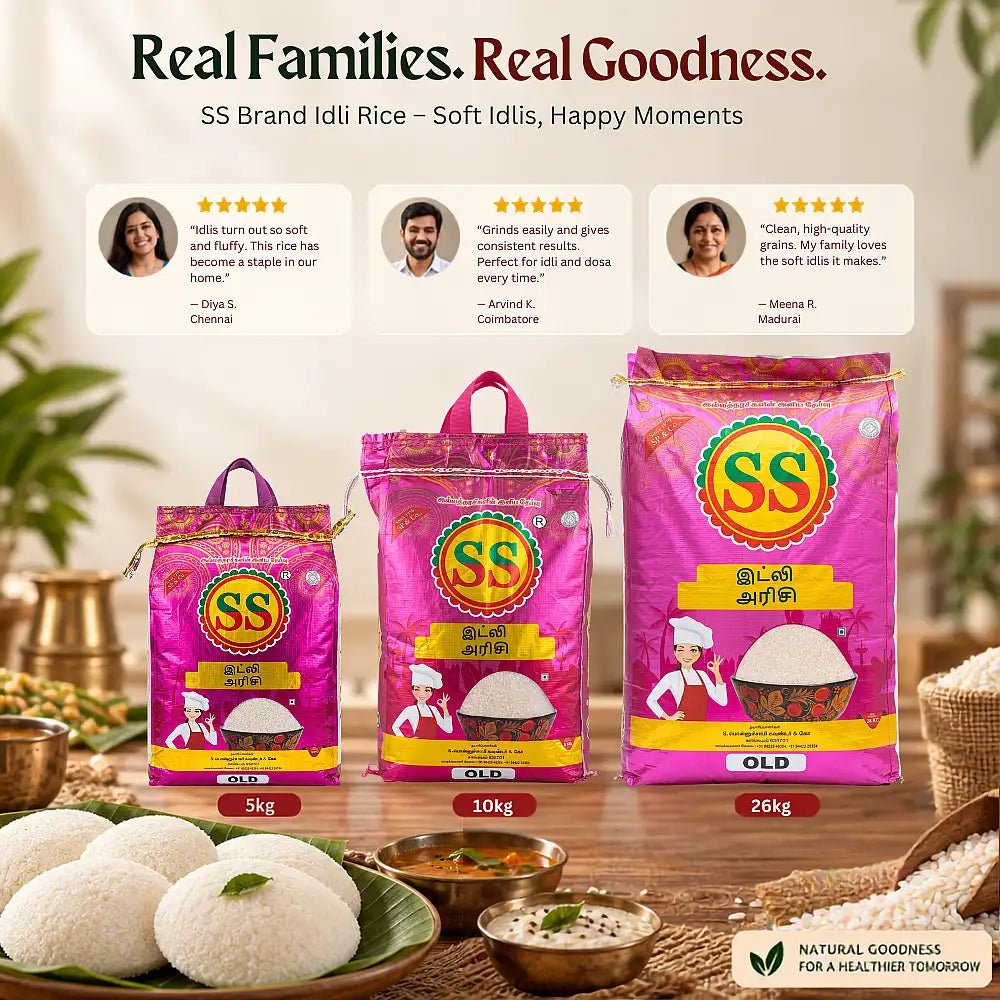 SS BRAND Idly Rice - Boiled Rice - SS Brand Rice