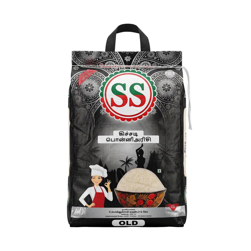 SS BRAND Kitchadi Ponni Rice - Boiled Rice - SS Brand Rice