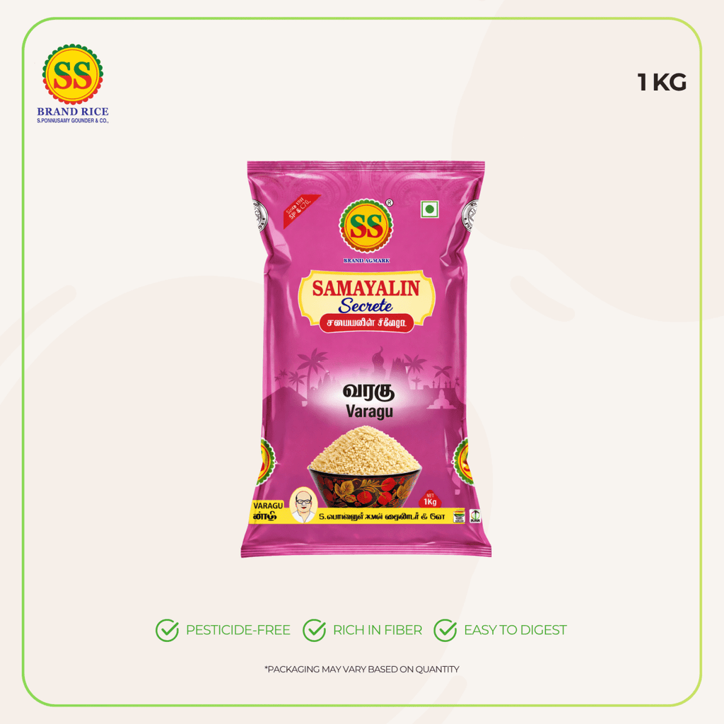 SS BRAND Kodo Millet / Varagu arisi - Traditional Rices & Millets - SS Brand Rice