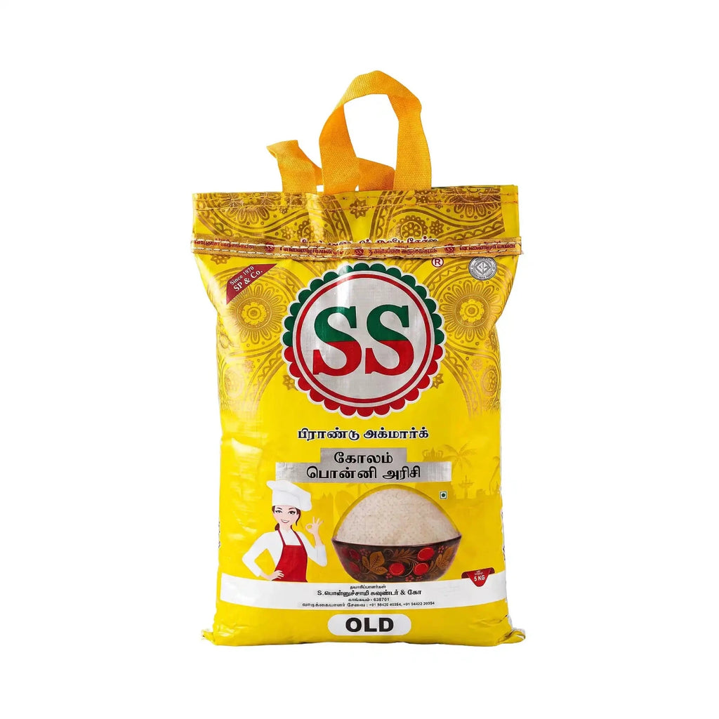 SS BRAND Kolam Ponni Rice - Boiled Rice - SS Brand Rice