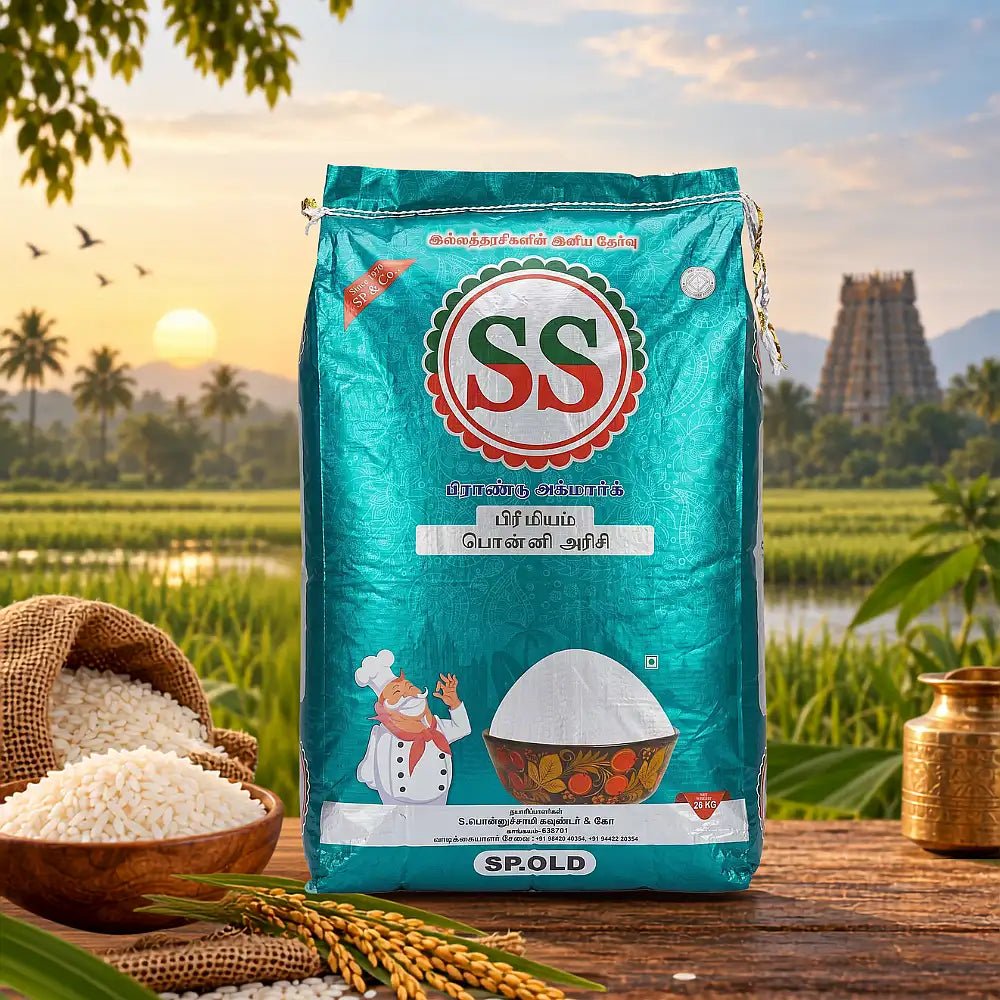 SS BRAND Premium Ponni Rice - Boiled Rice - SS Brand Rice
