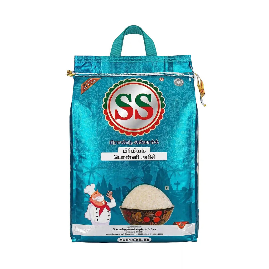 SS BRAND Premium Ponni Rice - Boiled Rice - SS Brand Rice